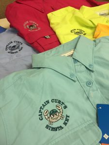 Captain Curt's Embroidered Fishing Shirts